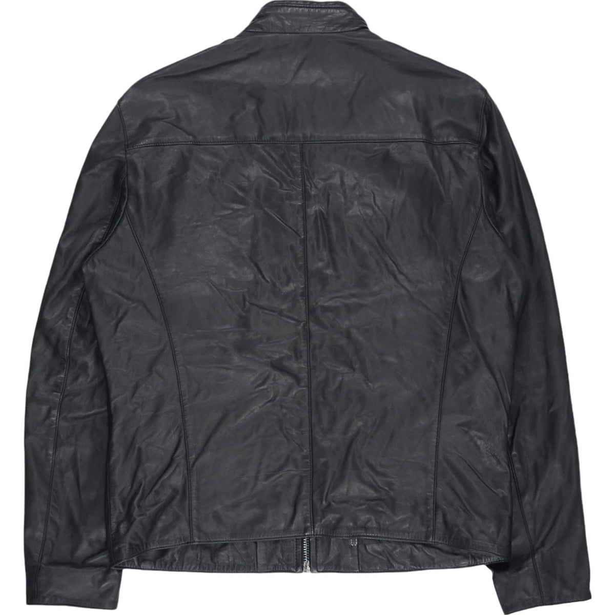 Milestone Black Leather Jacket