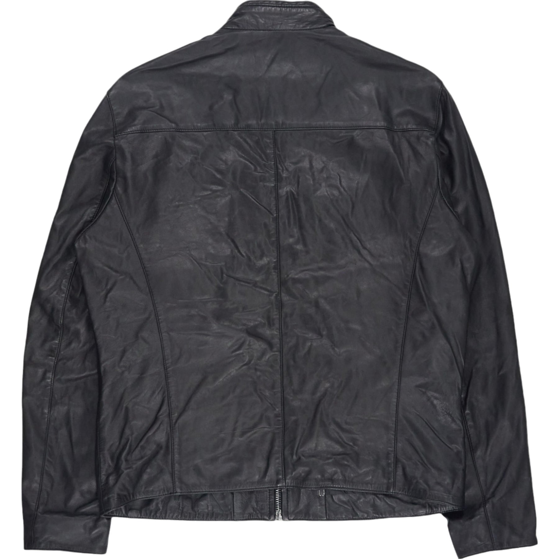Milestone Black Leather Jacket