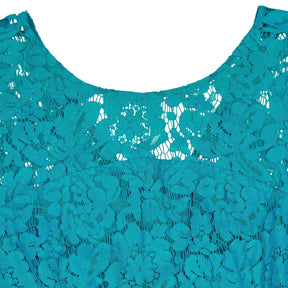 Poem Turquoise Lace Dress