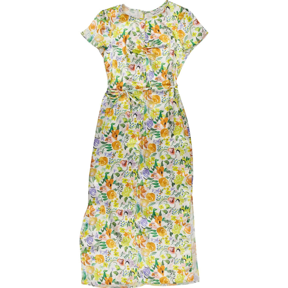 OMNES Floral Midi Dress
