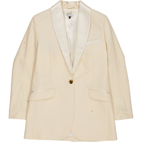 Bella Freud Cream Blazer Jacket