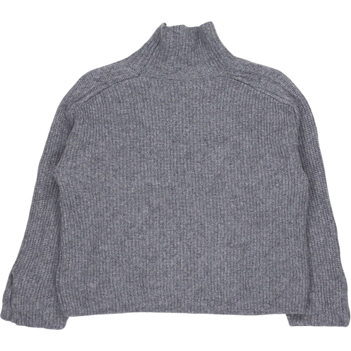 Vivere Grey Wool Blend Knit Jumper