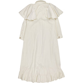 Mother of Pearl  Cream Ruffled Dress