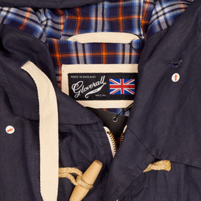 Gloverall Navy Hooded Duffle Coat