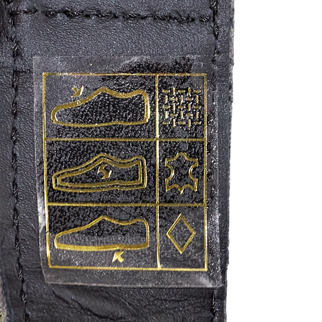 By Walid Green Patterned Sandals