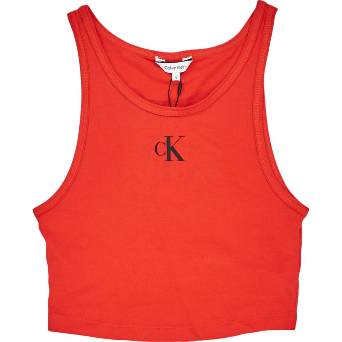 Calvin Klein Cajun Red CK Monogram Tank Top