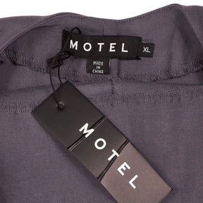 Motel Grey Avasha Backless Mini Dress
