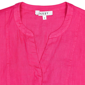 NRBY Pink Linen Jumpsuit