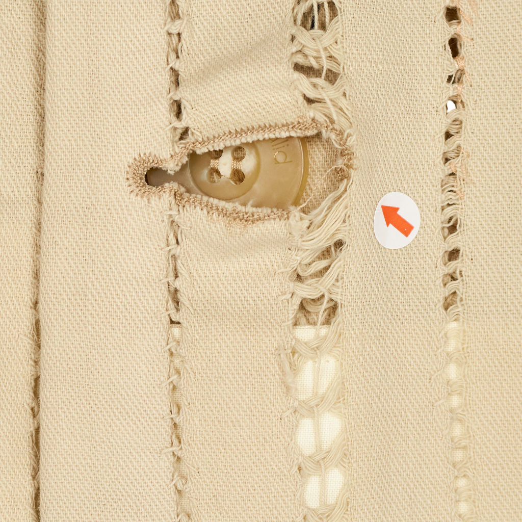 By Walid Cream Embroidered Coat