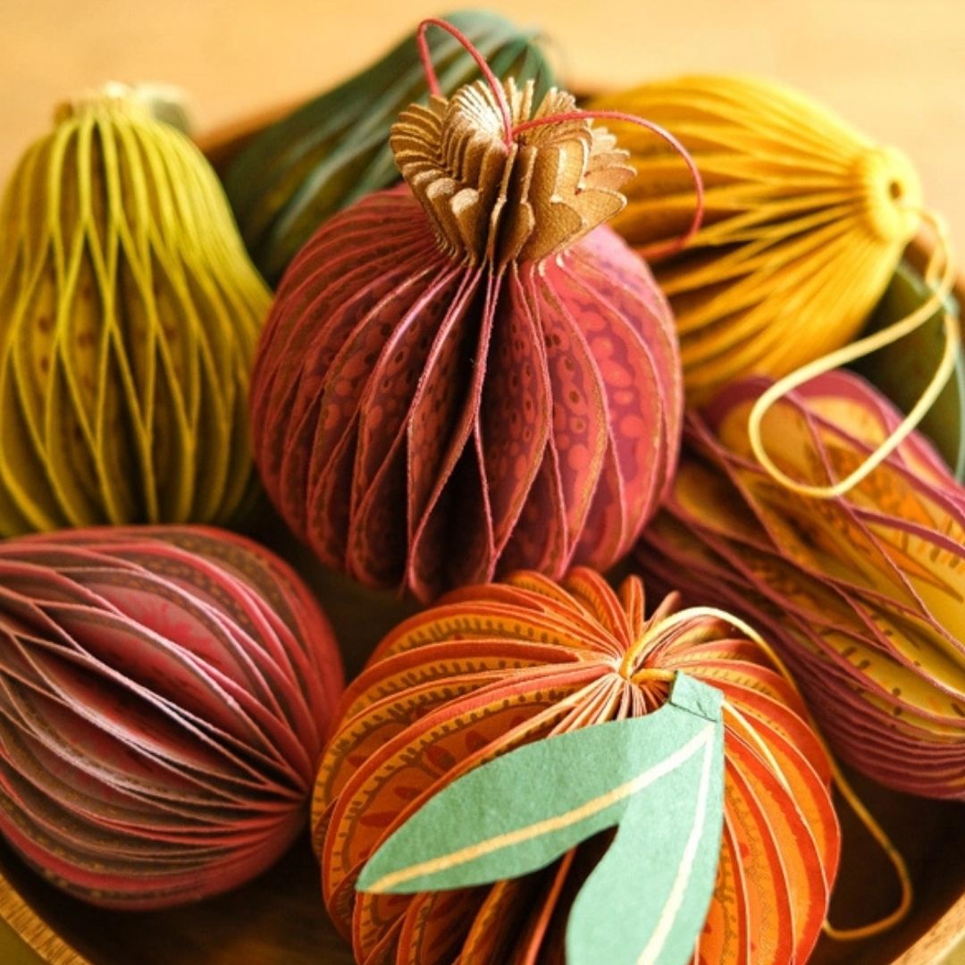 Honeycomb Paper Fruit Decoration- 3 designs