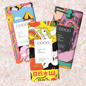 COCO Choclatier Artisan Chocolate Bars - 3 flavours