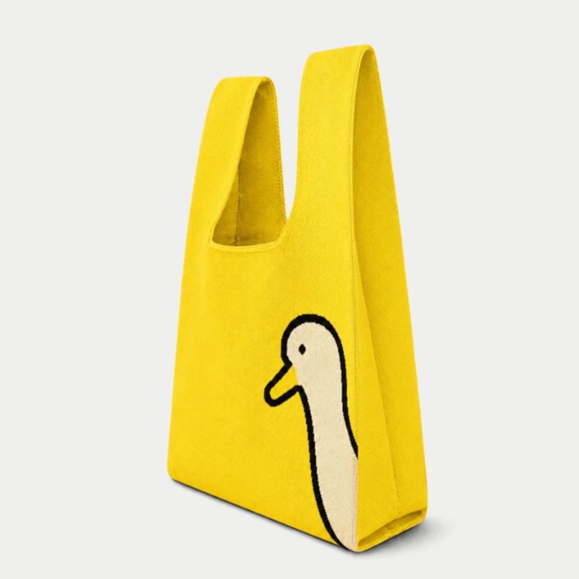 Peek-a-Duck - Knitted Bag