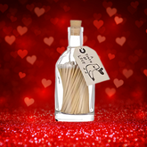 'Token of Love' Bottle Matches