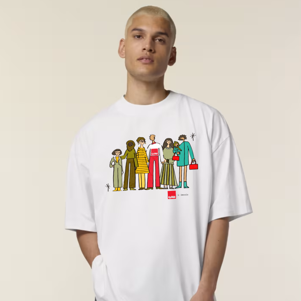 'Crisis Community' T-Shirt - exclusive  design by Hansziie