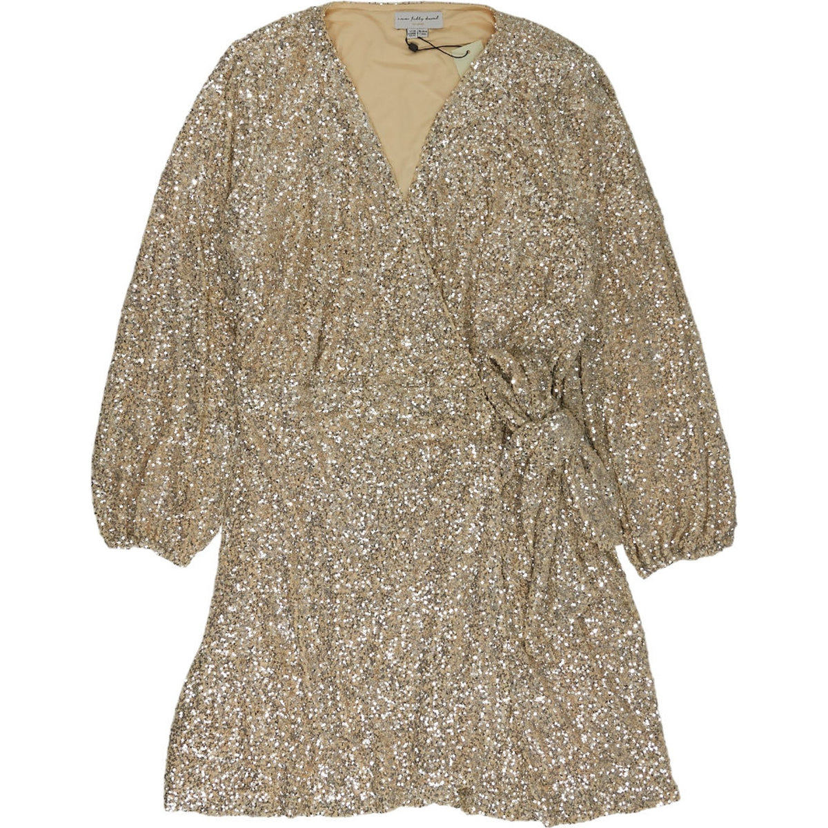 Never Fully Dressed Silver Sequin Mini Dress