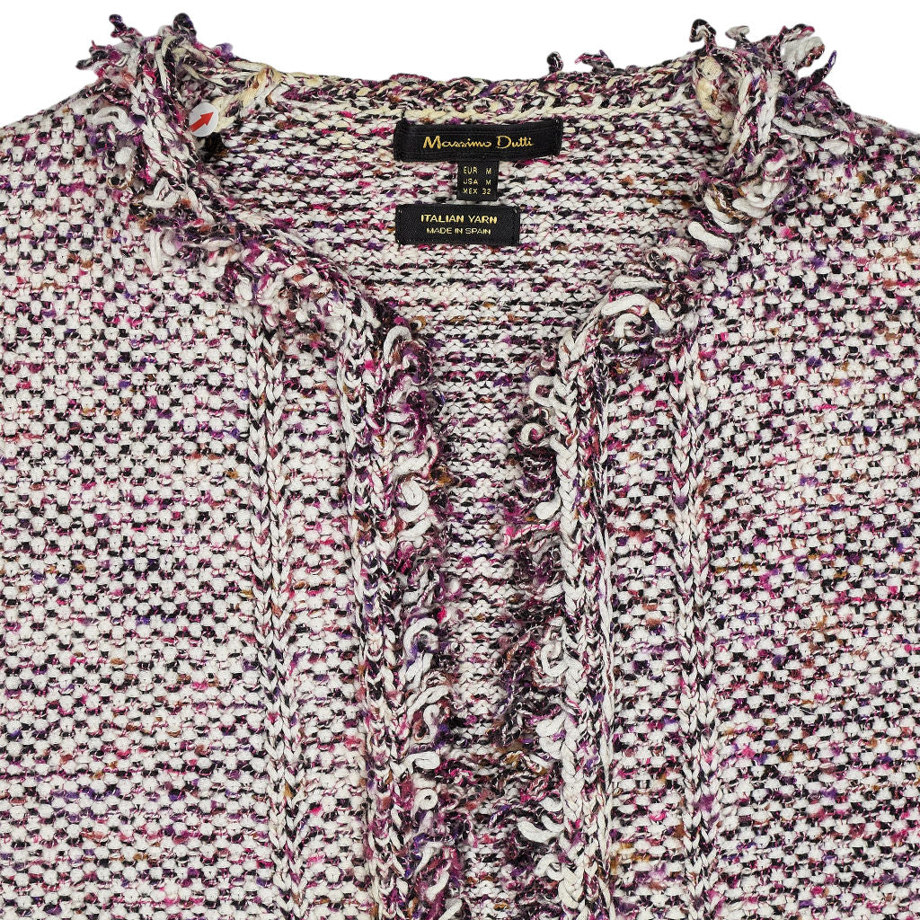 Massimo Dutti Multicolour Tweed Jacket