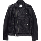 Pull & Bear Black Faux Leather Jacket