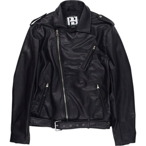 Pull & Bear Black Faux Leather Jacket