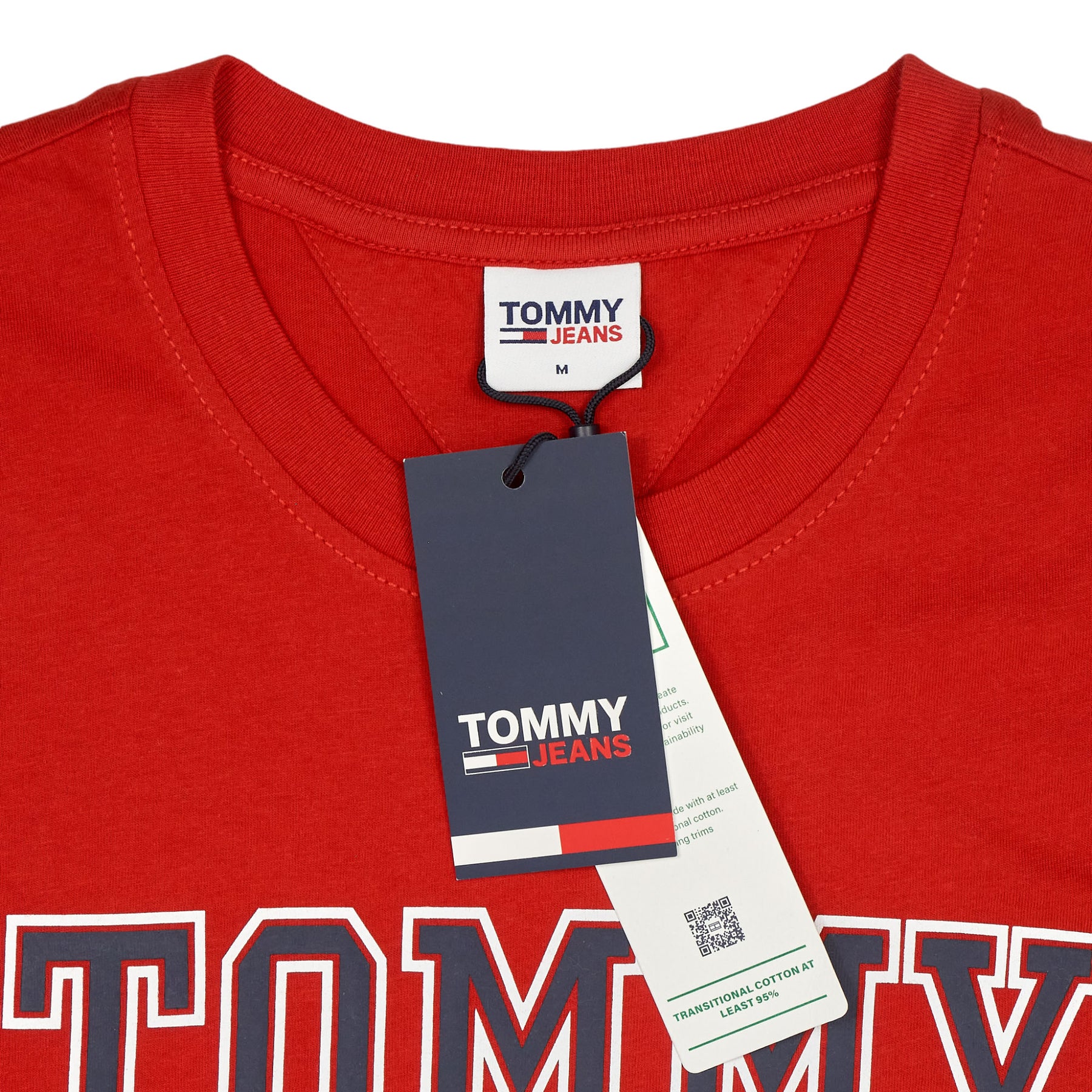 Tommy Jeans Red T-Shirt