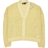 Pull & Bear Yellow Cotton Cardigan