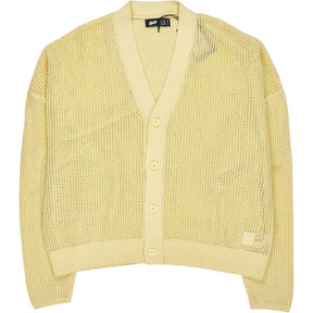 Pull & Bear Yellow Cotton Cardigan