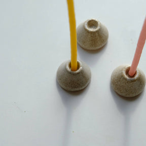 Handmade Mini Ceramic Candle Holder