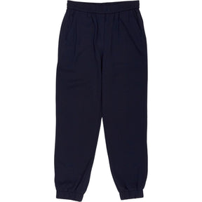Hush Navy Crepe Jogger Trousers