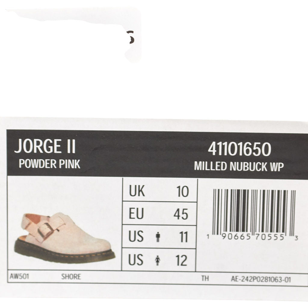 Dr Martens Powder Pink Jorge II Sandals