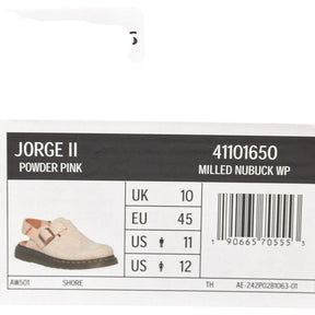 Dr Martens Powder Pink Jorge II Sandals