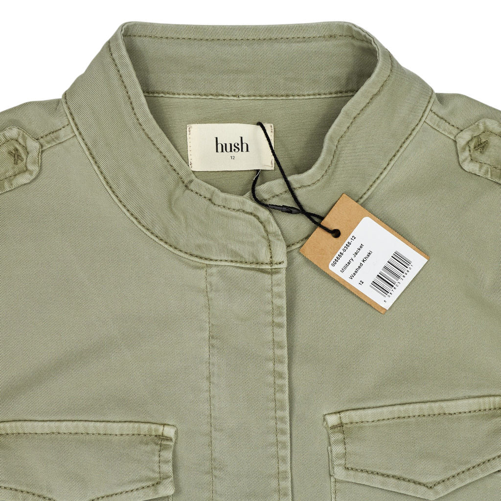 Hush Khaki Utility Jacket
