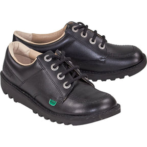 Kickers Black Leather Shoes