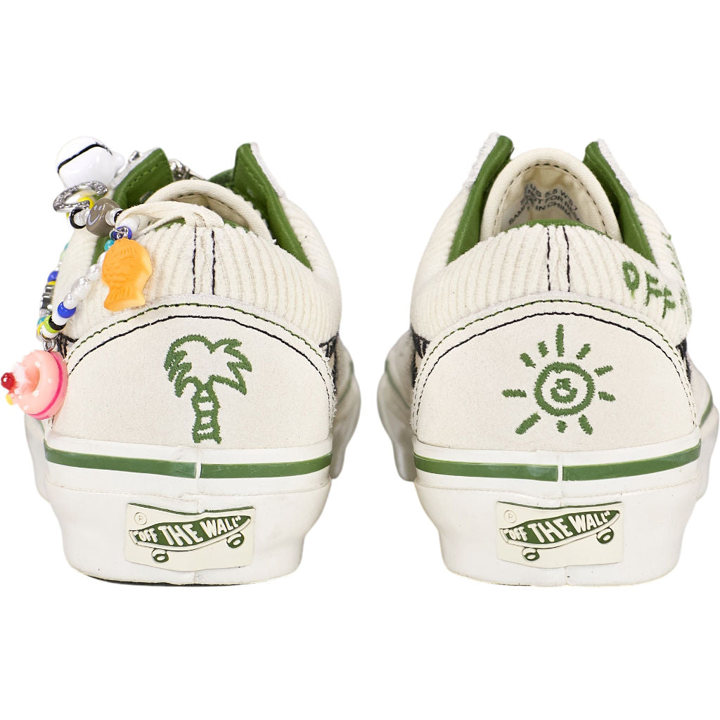 Vans Cream LX Old Skool Charms Trainers