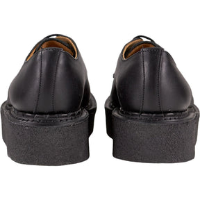 YMC Black Platform Derby Shoes