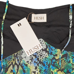 Hush Multicoloured Sydney Snake Print Maxi Slip Dress