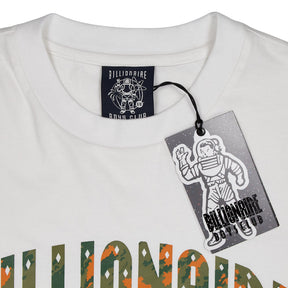 Billionaire Boys Club White Camo Logo T-Shirt