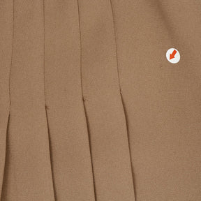 Baukjen Beige Pleated Skirt