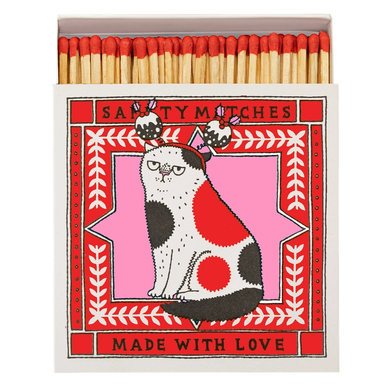 Archivist Christmas Square Luxury Matches