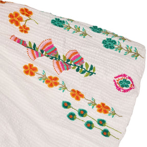 NRBY White Embroidered Dress