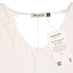 Baukjen White Ella V-Neck Top