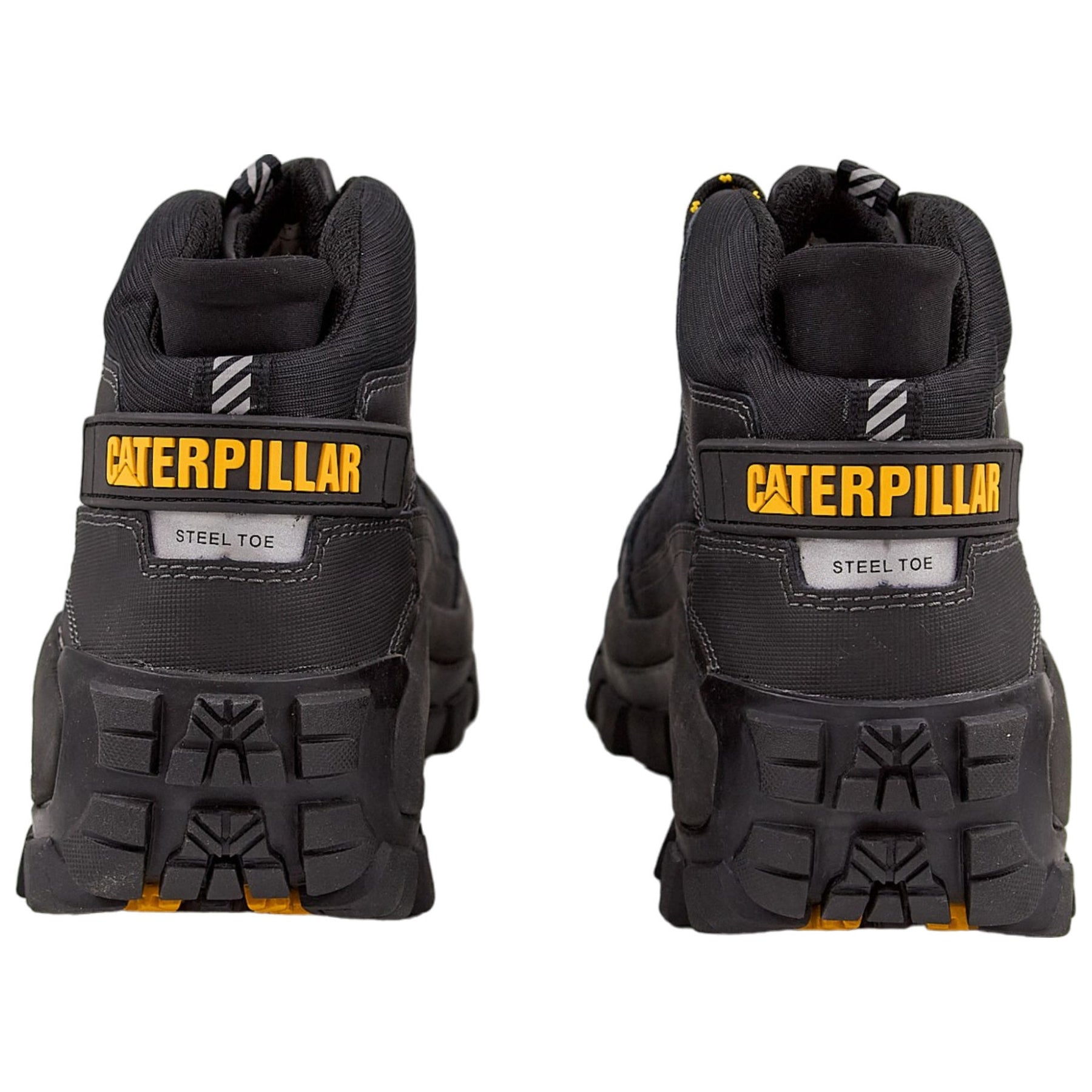 Caterpillar Black Invader Mid Steel Toe Boots