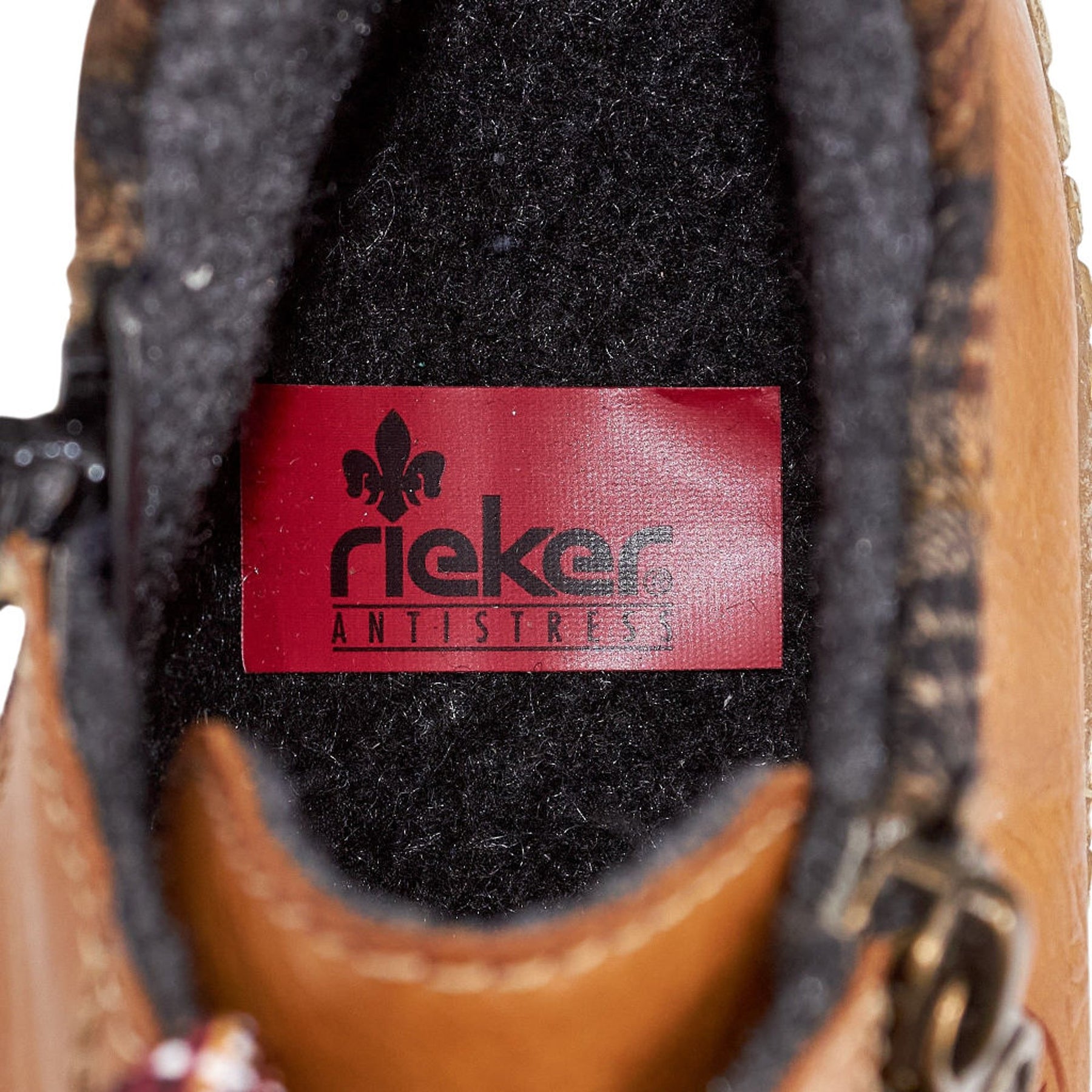 Rieker Brown Leather Ankle Boots