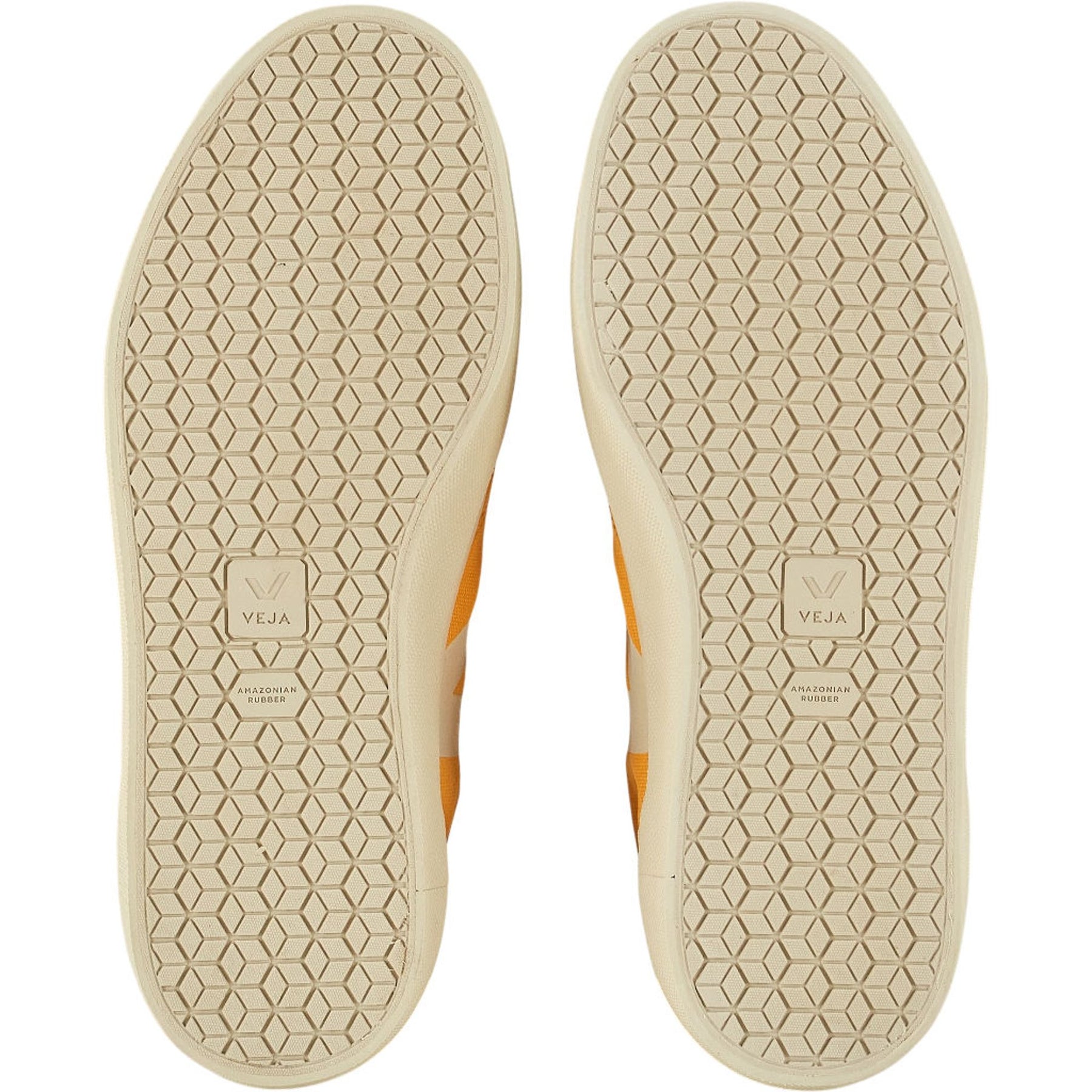 Veja Orange Wata II Canvas Trainers