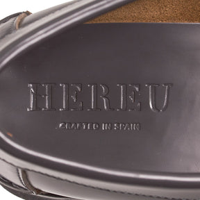 Hereu Black Buckle Loafers