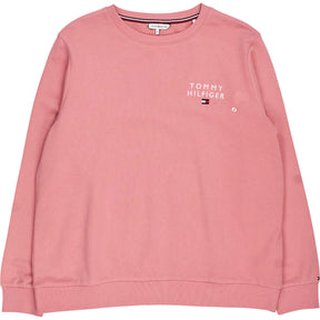 Tommy Hilfiger Pink Crew Neck Sweatshirt