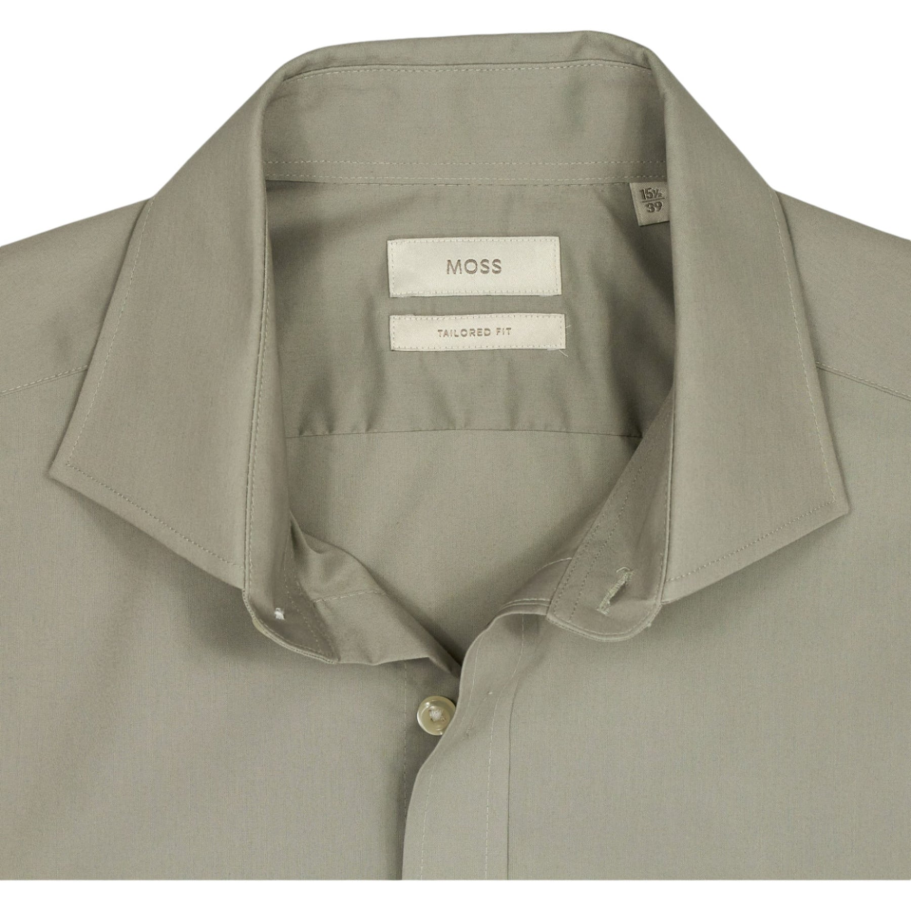 Moss Green Tailored Fit Shirt