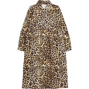 Aligne Leopard Print Long Sleeve Dress