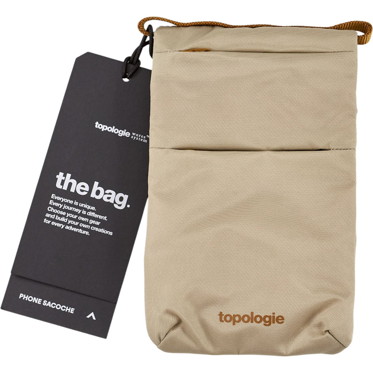 Topologie Taupe Phone Sacoche