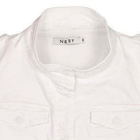 NRBY White Cotton Jacket