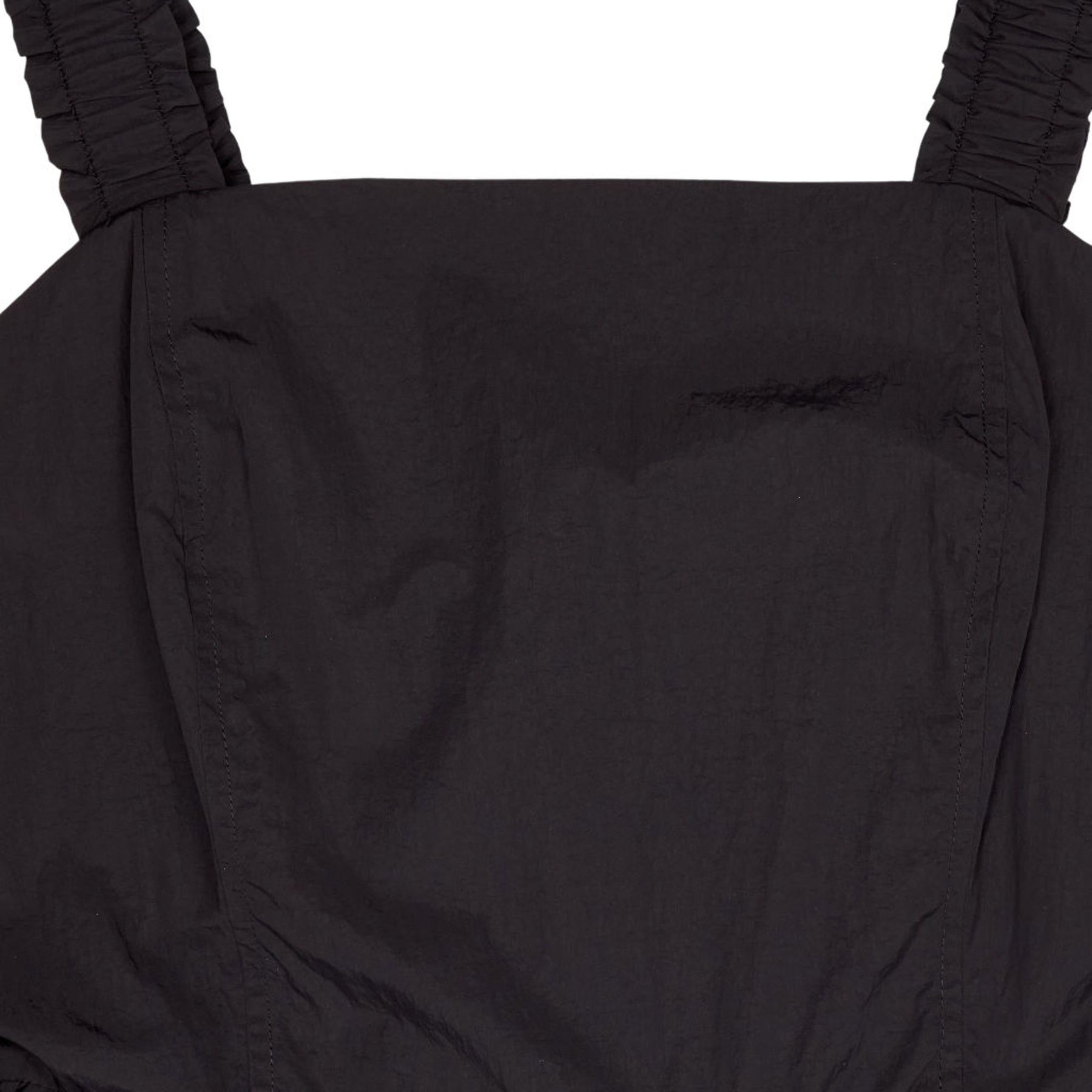 WYSE Black Audrey Taffeta Dress