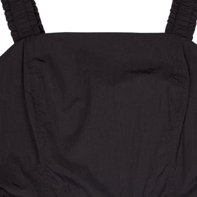 WYSE Black Audrey Taffeta Dress